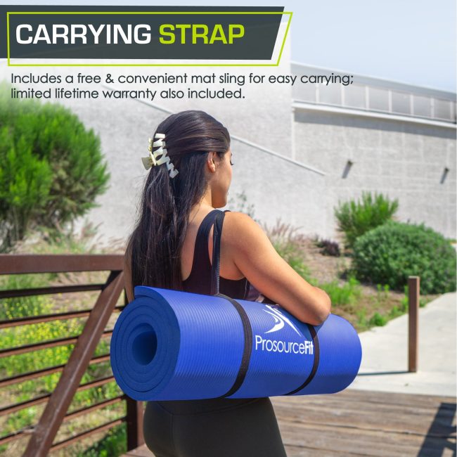 Extra Thick Yoga and Pilates Mat 1/2 inch - Image 24