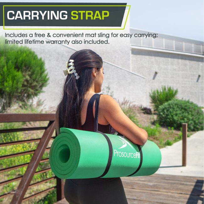 Extra Thick Yoga and Pilates Mat 1/2 inch - Image 34