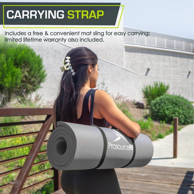 Extra Thick Yoga and Pilates Mat 1/2 inch - Image 40