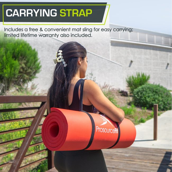 Extra Thick Yoga and Pilates Mat 1/2 inch - Image 30
