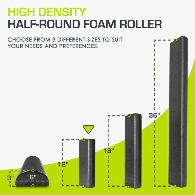 High Density Half-Round Foam Roller - Image 14