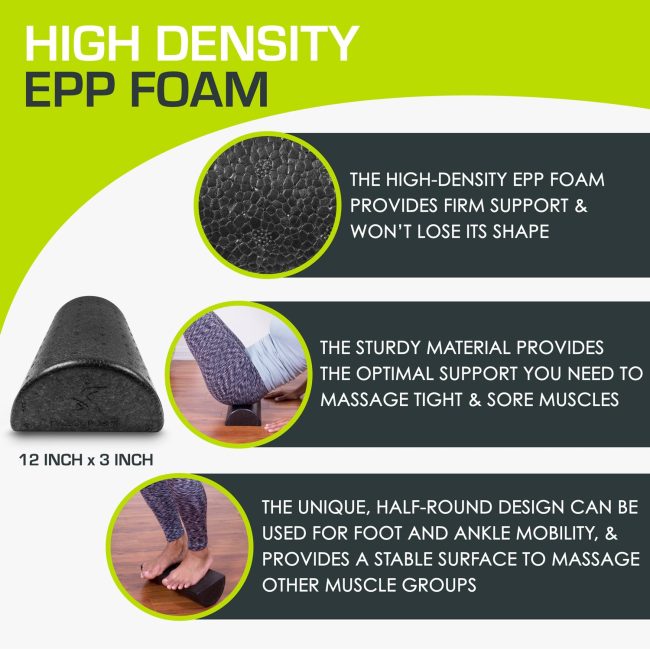 High Density Half-Round Foam Roller - Image 15