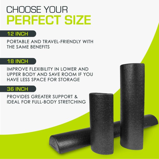 High Density Half-Round Foam Roller - Image 16