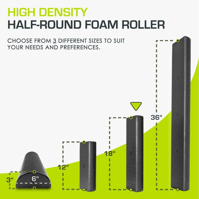 High Density Half-Round Foam Roller - Image 8