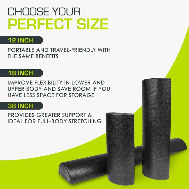 High Density Half-Round Foam Roller - Image 10