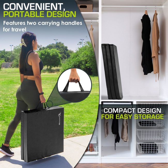 Tri-Fold Folding Exercise Mat - Image 4