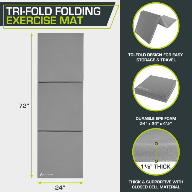 Tri-Fold Folding Exercise Mat - Image 12