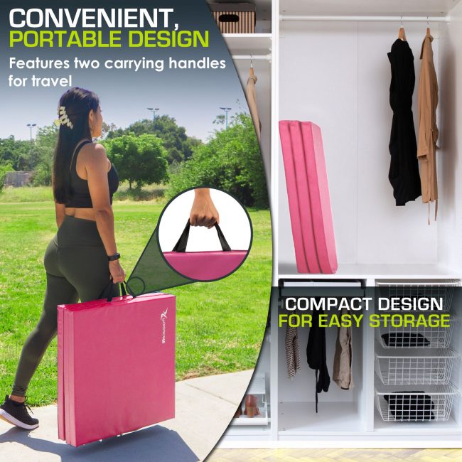 Tri-Fold Folding Exercise Mat - Image 21