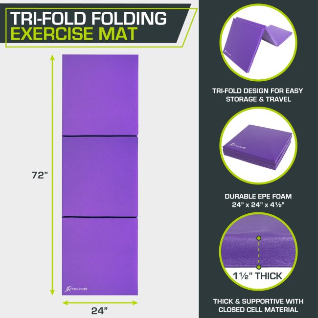 Tri-Fold Folding Exercise Mat - Image 24