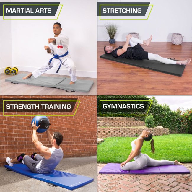 Tri-Fold Folding Exercise Mat - Image 18