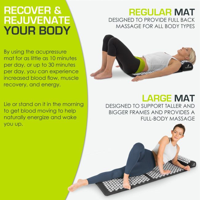 Acupressure Mat and Pillow Set - Image 5