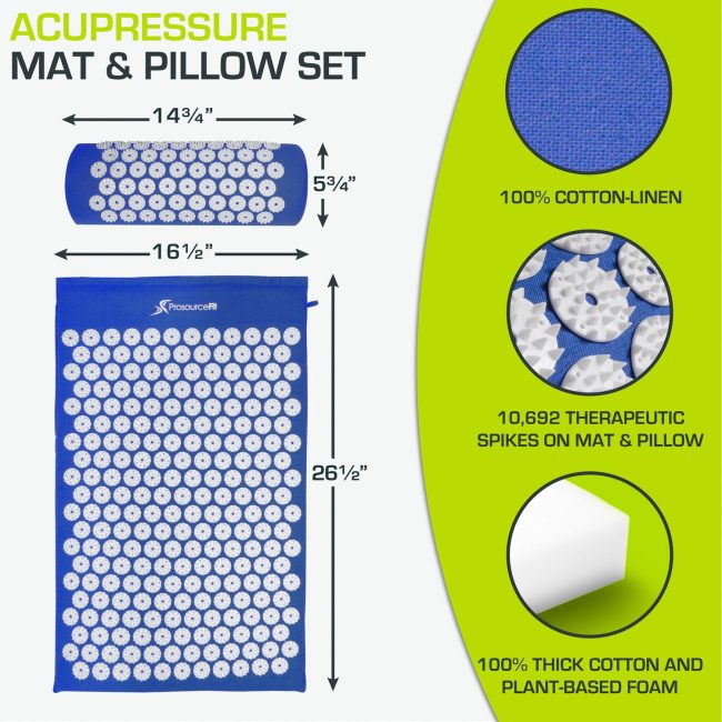 Acupressure Mat and Pillow Set - Image 8