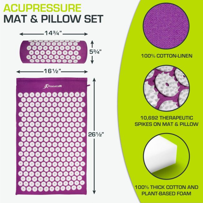 Acupressure Mat and Pillow Set - Image 44