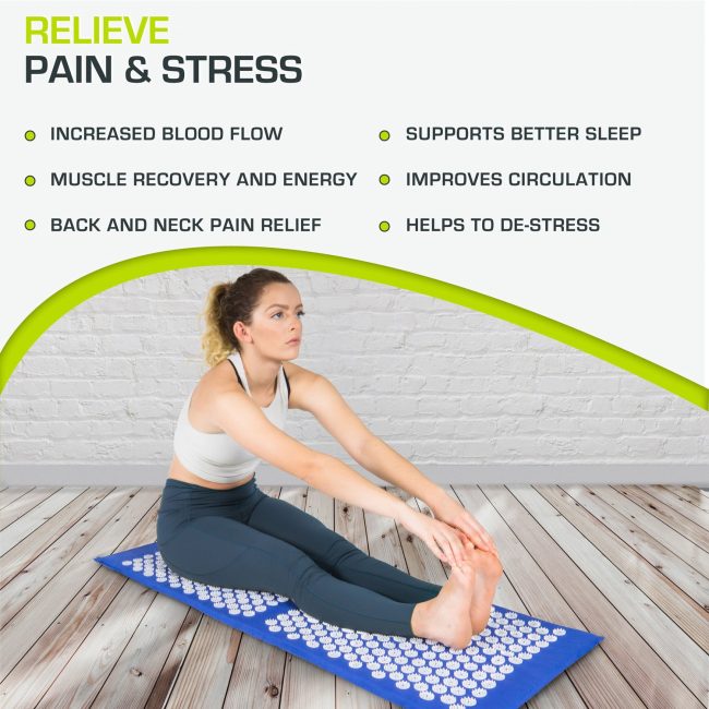 Full Body Acupressure Mat and Pillow Set - Image 10