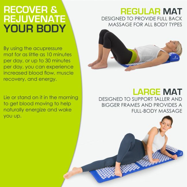 Full Body Acupressure Mat and Pillow Set - Image 11