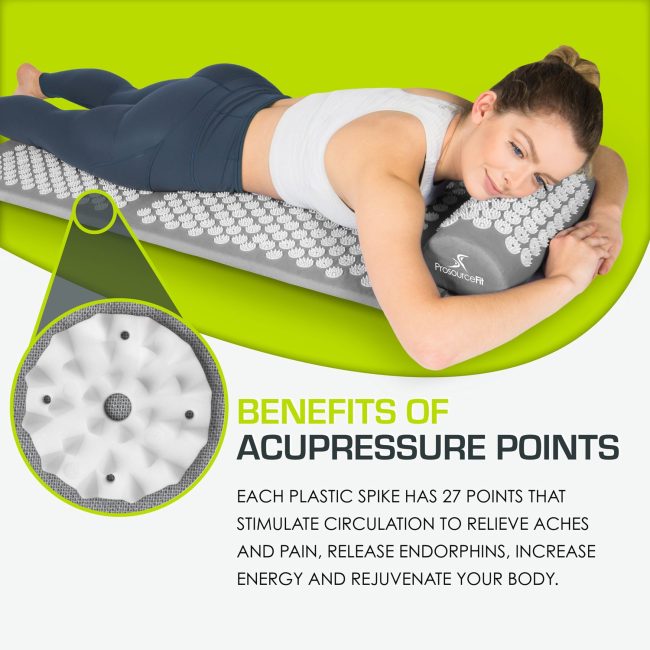 Full Body Acupressure Mat and Pillow Set - Image 15