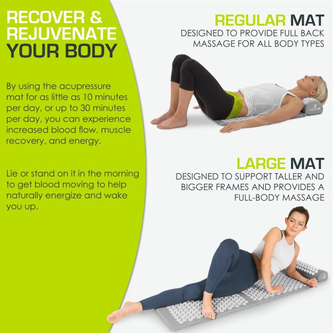 Full Body Acupressure Mat and Pillow Set - Image 17