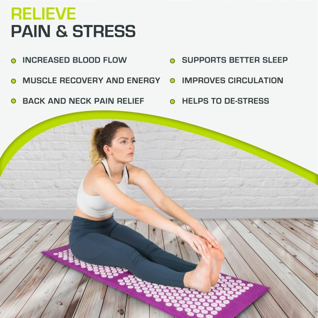 Full Body Acupressure Mat and Pillow Set - Image 22