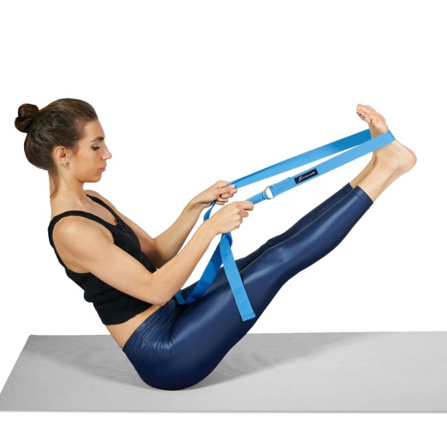 Metal D-Ring Yoga Strap - Image 12