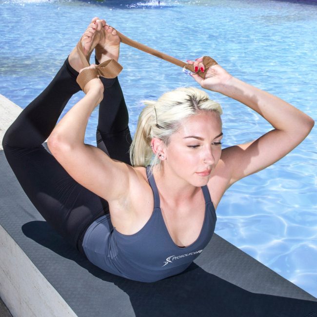 Metal D-Ring Yoga Strap - Image 48