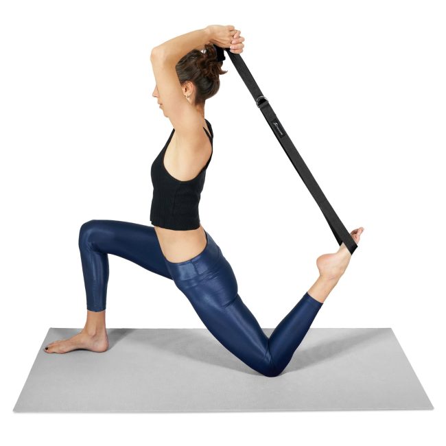 Metal D-Ring Yoga Strap - Image 3