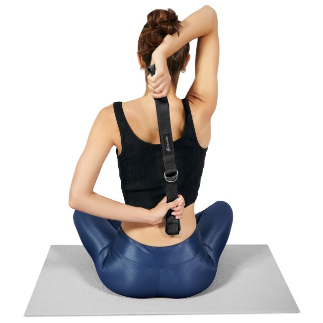 Metal D-Ring Yoga Strap - Image 5
