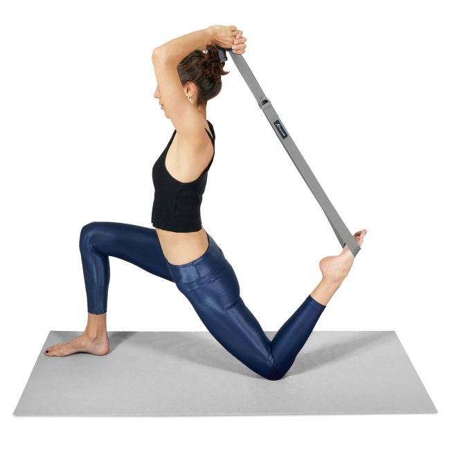 Metal D-Ring Yoga Strap - Image 35