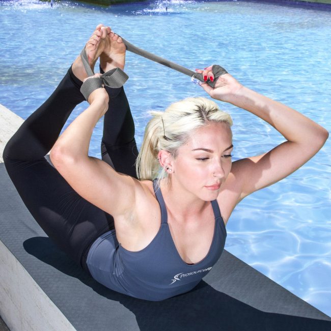 Metal D-Ring Yoga Strap - Image 38