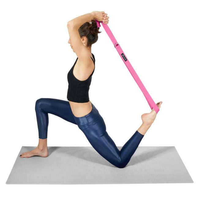 Metal D-Ring Yoga Strap - Image 19