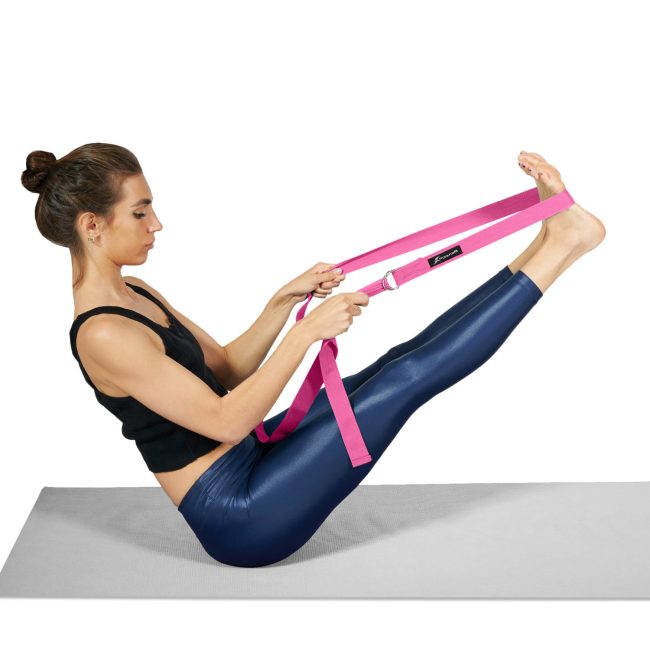 Metal D-Ring Yoga Strap - Image 20
