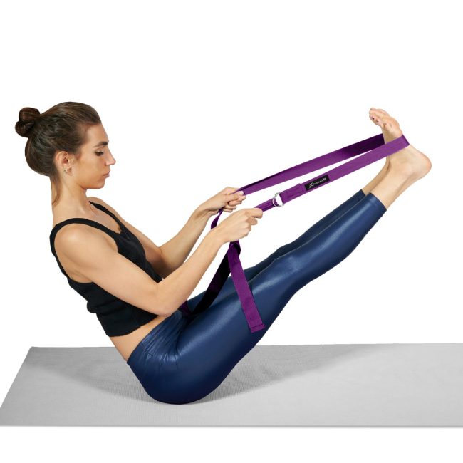 Metal D-Ring Yoga Strap - Image 28